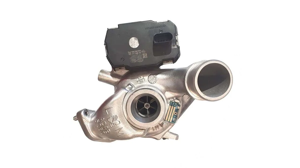 Turbocompresseur échange standard BorgWarner 28231-2F770 — HYUNDAI SANTA FÉ III