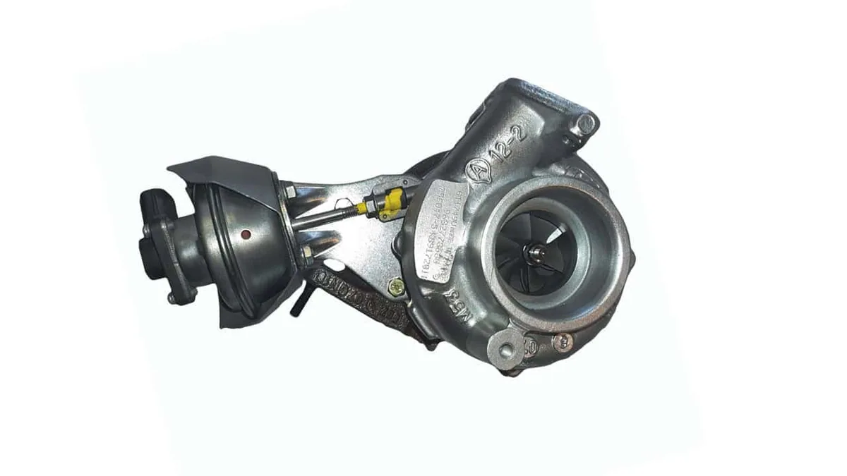 Turbocompresseur échange standard Garrett 756047 — PEUGEOT 407 / CITROËN C5 III