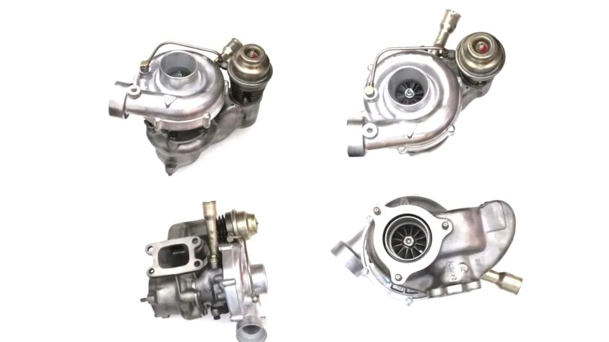 Turbocompresseur échange standard 53249706700 — MERCEDES-BENZ 124 A trois volumes / VW POLO V